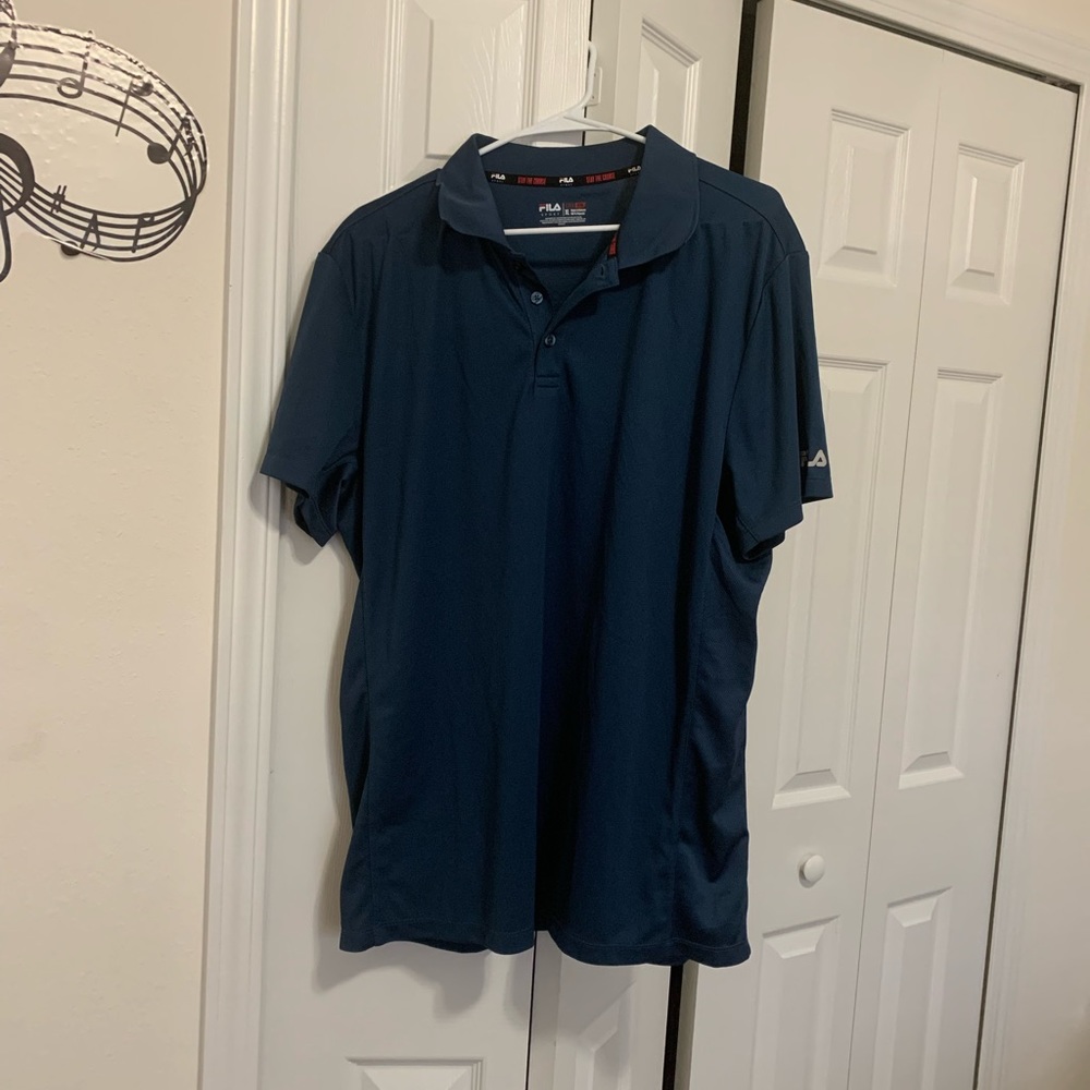 Fila short sleeve polo shirt size XL - Picture 3 of 4